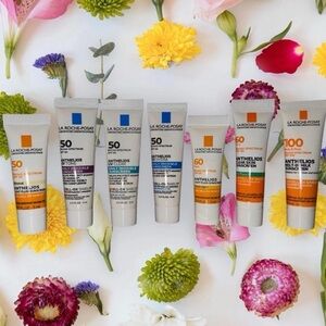 La Roche-Posay Anthelios Sunscreen Skin Care Set - 7 pieces